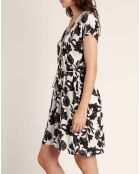 Robe à manches courtes blanche