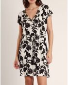 Robe à manches courtes blanche