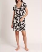 Robe à manches courtes blanche