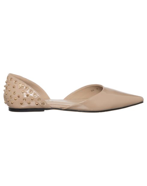 Beigefarbene Ballerinas von Chloé