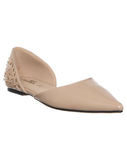 Beigefarbene Ballerinas von Chloé