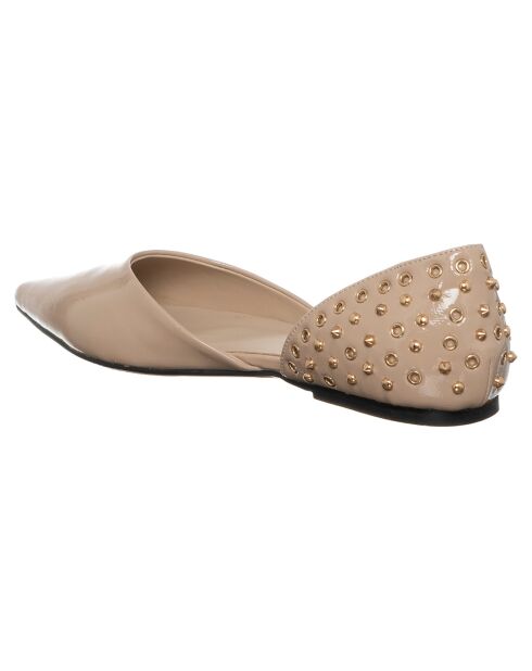 Beigefarbene Ballerinas von Chloé