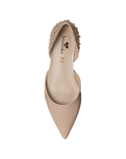 Beigefarbene Ballerinas von Chloé