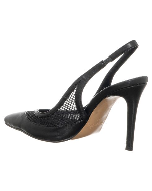 Slingback Lou nere - tacco 9 cm