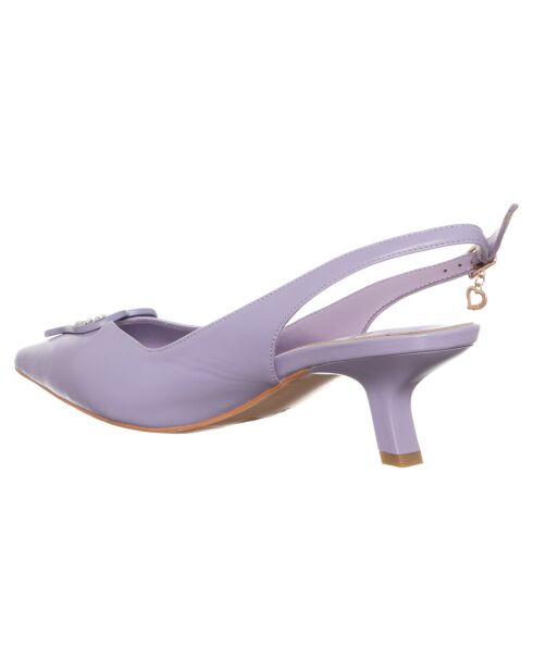 Slingbacks Alix, lila, 5,5 cm Absatz