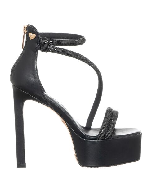 Sandales Lyana noires - Talon 13.5 cm