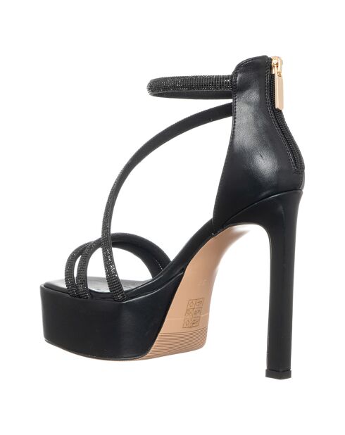 Sandales Lyana noires - Talon 13.5 cm