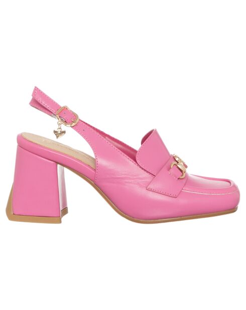 Slingbacks Marina fushia - Talon 7.5 cm