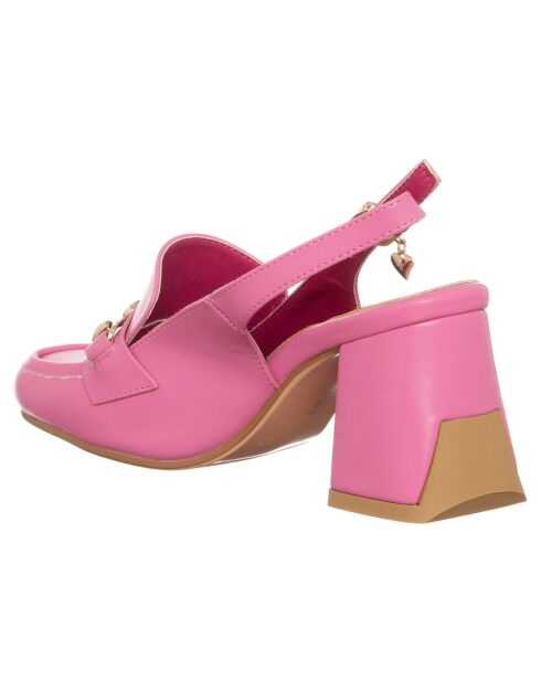 Slingbacks Marina fushia - Talon 7.5 cm