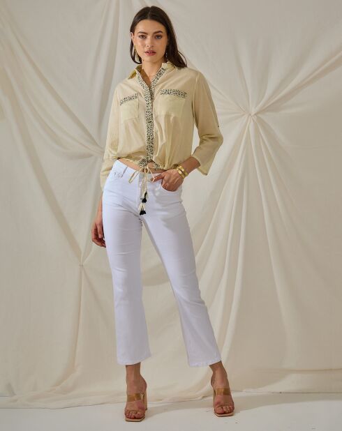 Chemise Capucine jaune