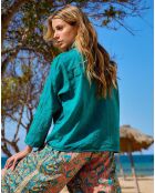 Chemise Capucine bleue