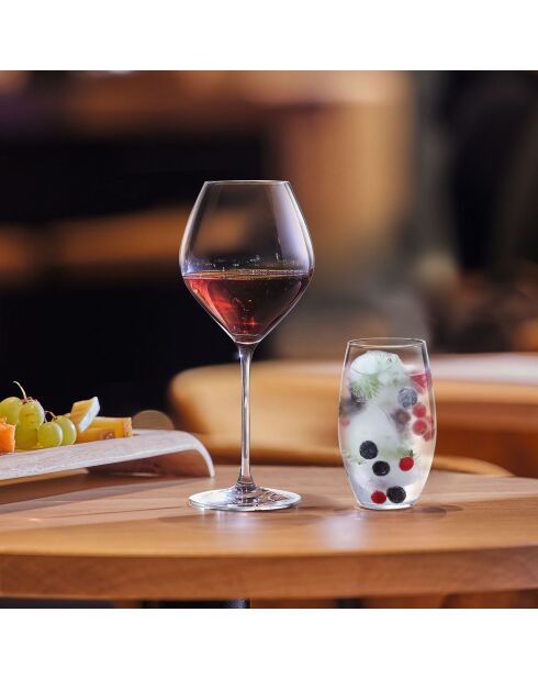 Ensemble de verres Cheer Up - 12 pièces transparents