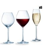 Cheer Up Glasset, 18-teilig, transparent