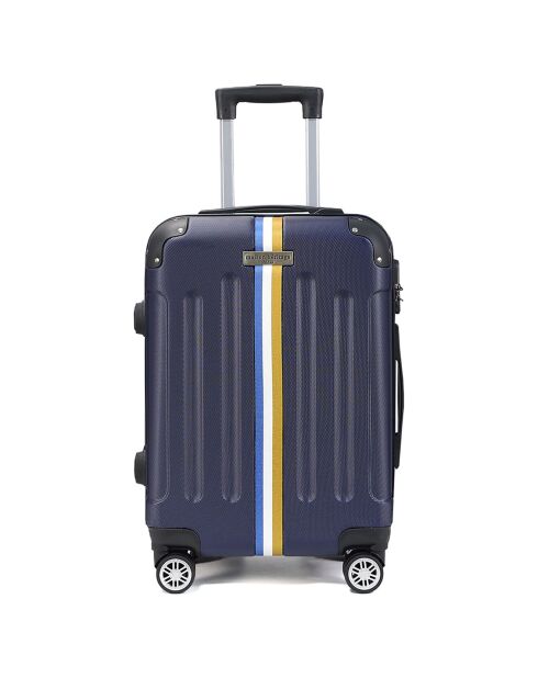 Valise Cabine 4 roues doubles Rivoli 55 cm bleu marine