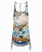 Robe Nour bleu clair