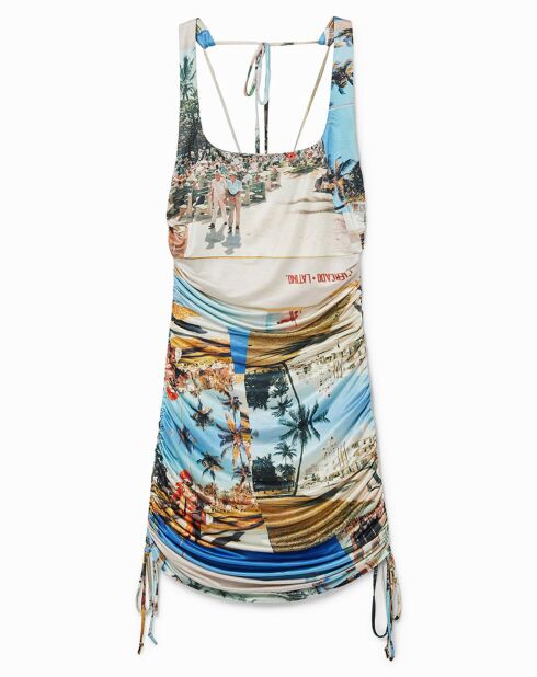 Robe Nour bleu clair