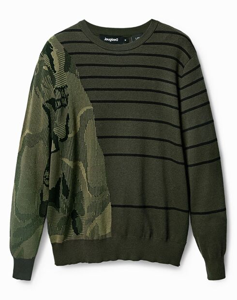 Pullover Ali vert kaki