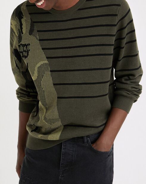 Pullover Ali vert kaki