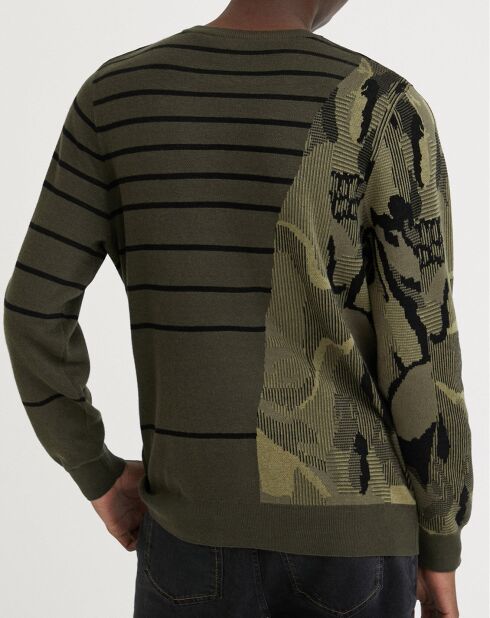 Pullover Ali vert kaki