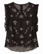 Blouse Manel noire