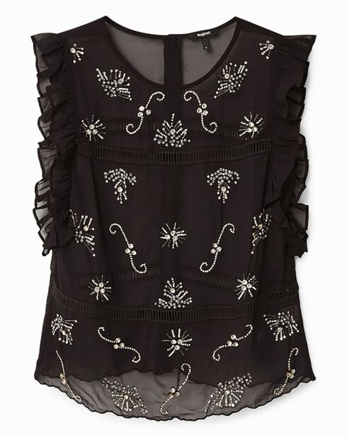 Blouse Manel noire