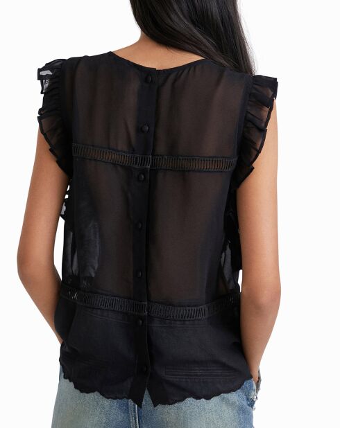 Blouse Manel noire