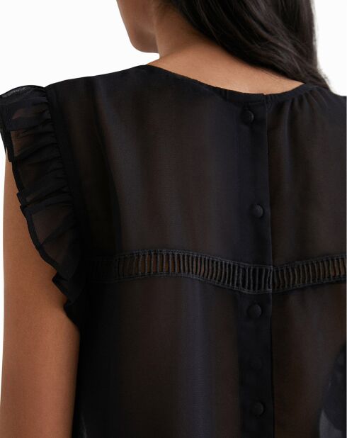 Blouse Manel noire