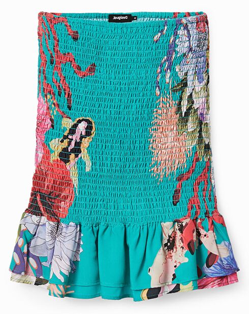 Jupe Imane turquoise