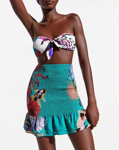 Jupe Imane turquoise