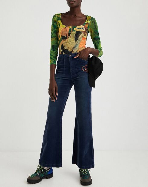 Top Aleyde vert