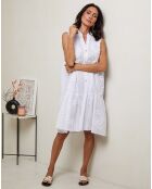 Robe 100% Lin Hortance blanche