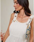 Salopette 100% Lin Judith beige