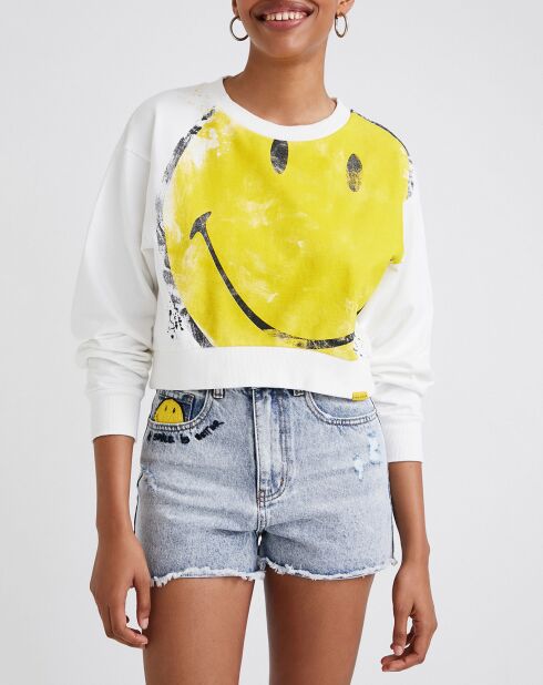 Sweat Lucia blanc