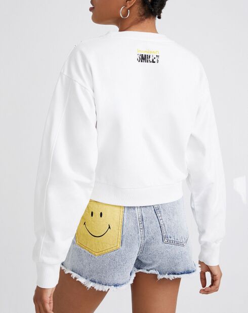 Sweat Lucia blanc