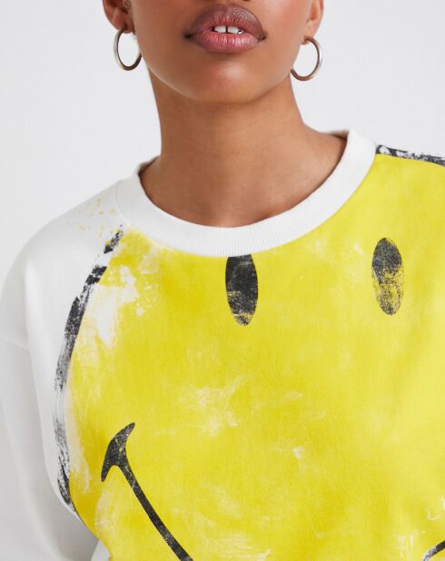 Sweat Lucia blanc