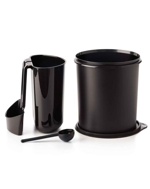 My Coffee Station schwarze Kaffeebox, 3,7 l