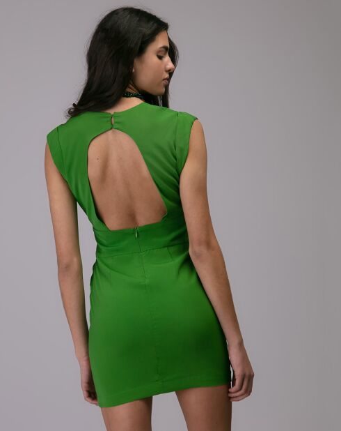 Robe courte Josee verte