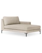 Chaise Longue Droite Venus beige - 160x104x90 cm