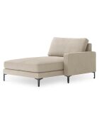 Chaise Longue Droite Venus beige - 160x104x90 cm