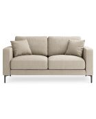 Canapé Venus 2 Places beige - 158x92x90 cm