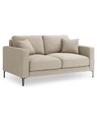 Canapé Venus 2 Places beige - 158x92x90 cm