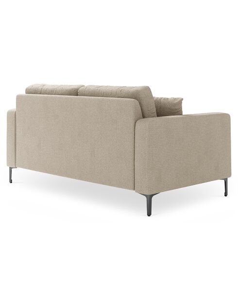 Canapé Venus 2 Places beige - 158x92x90 cm