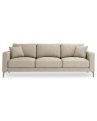 Canapé Venus 3 Places beige - 220x92x90 cm