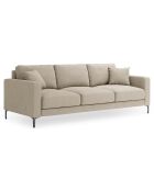 Canapé Venus 3 Places beige - 220x92x90 cm
