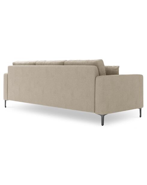Canapé Venus 3 Places beige - 220x92x90 cm