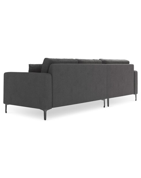 Canapé d'angle Gauche Venus 4 Places gris foncé - 248x160x90 cm