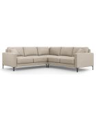 Canapé d'angle Symétrique Venus 5 Places beige - 250x238x90 cm