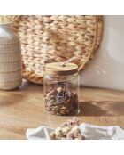 Bocal Acacia transparent - 10x10x10 cm