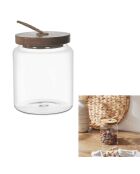 Bocal Acacia transparent - 10x10x10 cm