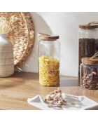 Bocal Acacia transparent - 10x22x10 cm